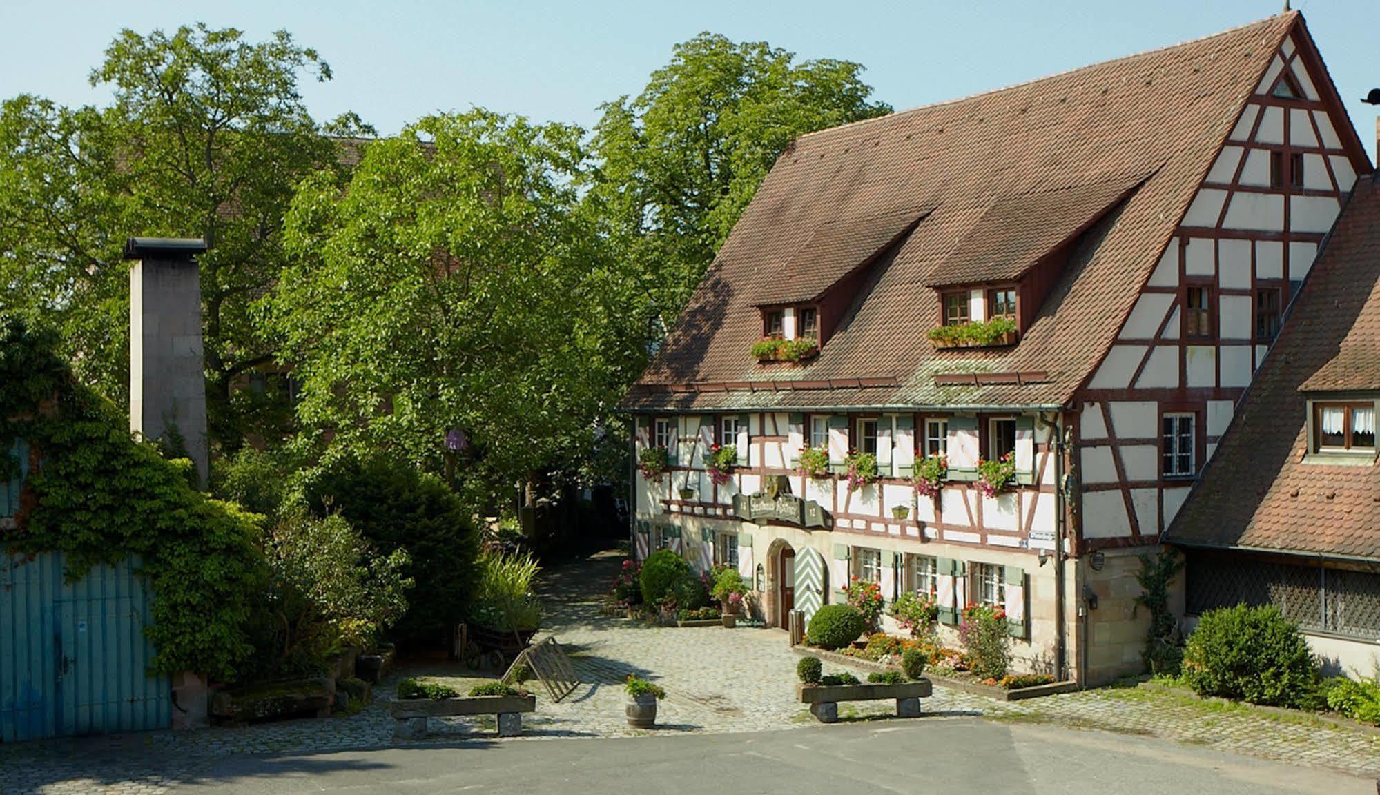 Romantik Hotel Gasthaus Rottner Нюрнберг Экстерьер фото